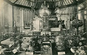 Ampulla: The Royal Regalia held in the Tower of London