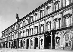 Bourbons: Former royal residence, Naples, now a library and museum