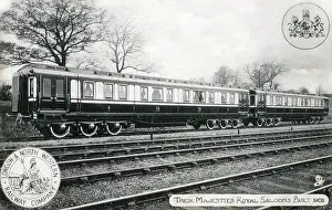 Lnwr: The Royal Saloon carriages - built 1903