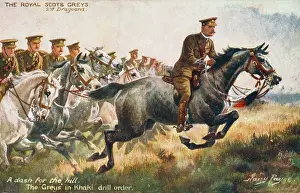 Dashing: ROYAL SCOTS/DRILL/1914