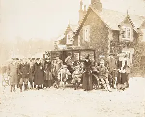 1844 1925: Royal shooting party, Sandringham, 1910