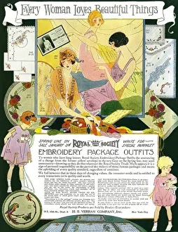 Delineator: Royal Society Needlework Products