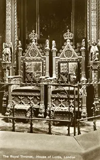 Thrones: The Royal Thrones, House of Lords, London