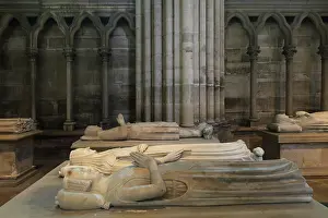 1371: Royal tombs, Basilique Saint-Denis, Saint-Denis, France