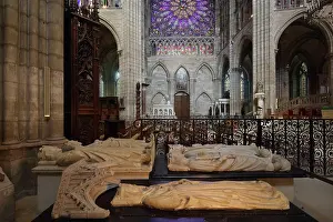 Martel: Royal tombs, Basilique Saint-Denis, Saint-Denis, France