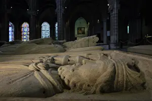 Childebert: Royal tombs, Basilique Saint-Denis, Saint-Denis, France