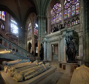 Recumbent: Royal tombs, Basilique Saint-Denis, Saint-Denis, France