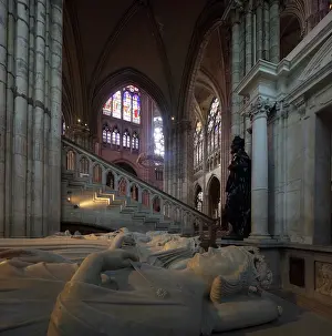 Recumbent: Royal tombs, Basilique Saint-Denis, Saint-Denis, France
