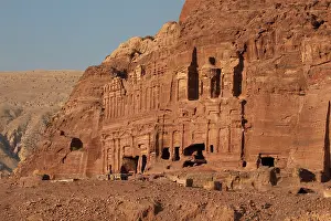 Jebel: Royal tombs, Petra, Jordan