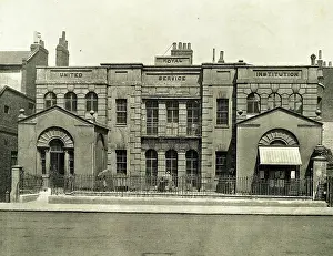 Railings: The Royal United Service Institution, Whitehall, London