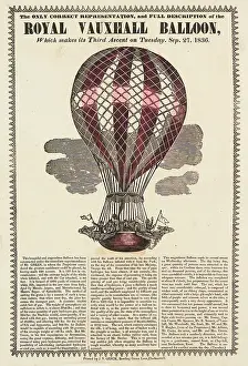 Vauxhall: Royal Vauxhall Balloon ascent