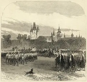 Dunrobin: Royal visit to Dunrobin Castle 1866