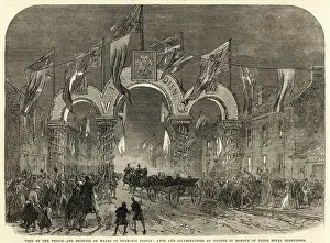 Golspie: Royal visit to Dunrobin Castle 1866