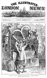 Royal visit to India: preparations in Bombay 1875