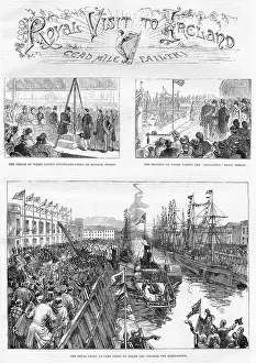 Naming: The Royal Visit to Ireland, 1885 - three scenes