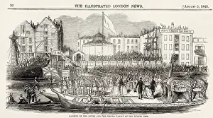 May24: Royal visit to the Thames Tunnel, 1843
