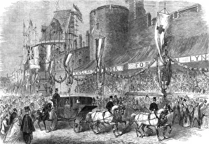 Curfew: Royal wedding 1863 - passing the curfew tower at Windsor