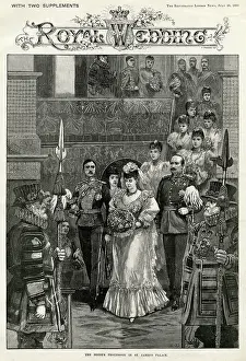 Beefeater: Royal wedding 1893 - bridal procession