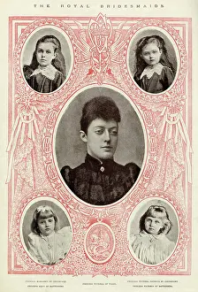 Battenburg: Royal wedding 1893 - Bridesmaids