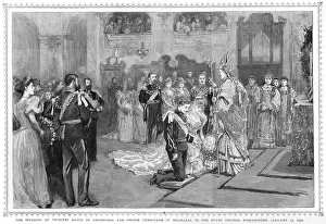 Sigmaringen: Royal Wedding 1893 - marriage ceremony