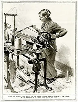Machinist: Royal Wedding 1919 -- Blind Trousseau Worker