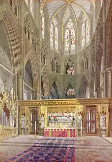 Buttresses: Royal Wedding 1923 - the altar at the Abbey