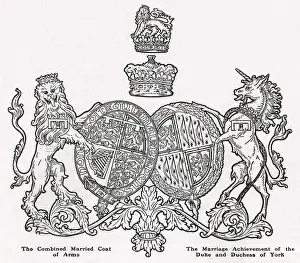 Strathmore: Royal Wedding 1923 - coat of arms