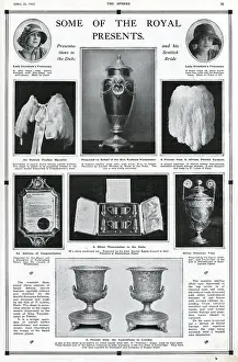 Mantelet: Royal Wedding 1923 - some of the presents