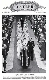 Royal Wedding 1947 - Tatler front cover