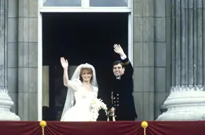 Fergie: Royal Wedding 1986 - on the balcony