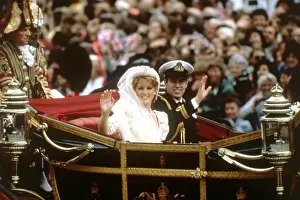 Fergie: Royal Wedding 1986 - just married