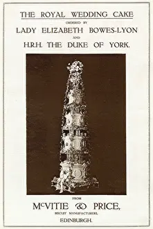 Bowes Lyon: Royal Wedding Cake 1923