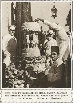 Faruk: The royal wedding cake