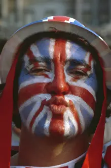 Pursed: Royal Wedding -- man with painted face