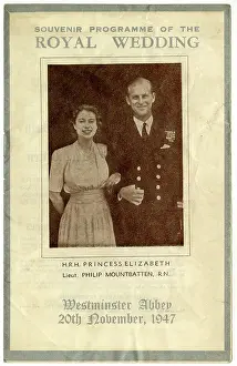 Royal Wedding Souvenir Programme