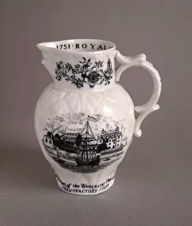 Royal Worcester china jug, UK