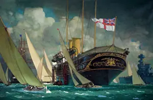 Cowes: Royal Yacht at Cowes