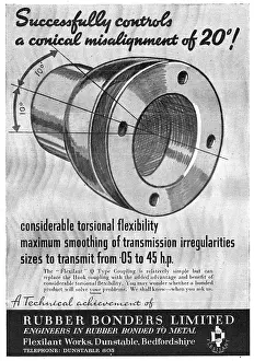Coupling: Rubber Bonders FLEXILANT Q Type Coupling
