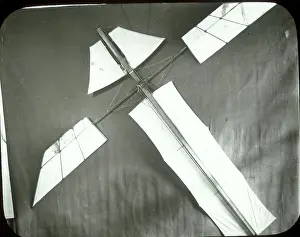 Hargrave: Rubber-driven flying machine