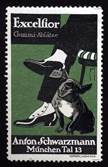 Schwarzmann: Rubber heel shoes advert