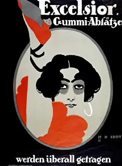 1920er: Rubber soled shoes advert