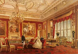 Crimson: Rubens Room, Windsor Castle