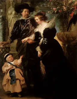 Fourment: Rubens, His Wife... and Their Son... by Rubens