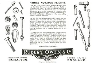 Fastener: Rubery Owen Accessories Fitted On Three Notable Flights