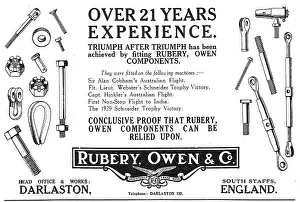 Fastener: Rubery Owen Achievements In 21 Years Of Experience