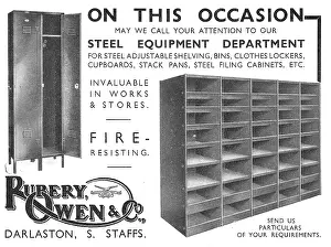 Fastener: Rubery Owen Fire Resistant Steel Cabinets