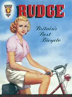 Rudge: RUDGE'S CYCLES POSTER