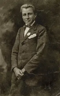 Notzing: Rudi Schneider, aged 14