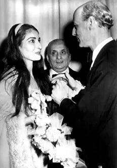 Traviata: Rudolf Bing (r), general manager of the ?