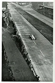 Mercedes: Rudolf Caracciola during record-breaking run